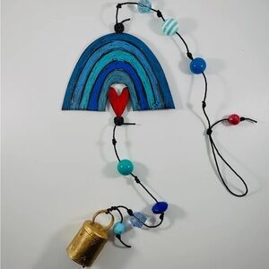 Recycled‎ Metal Rainbow Wind Chime
